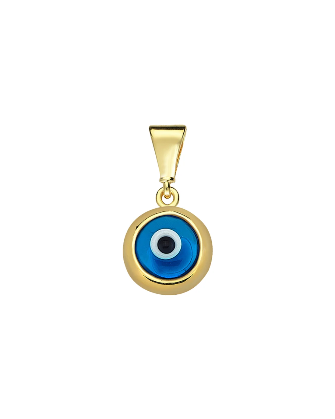 9CT Y/G DOUBLE SIDED E.EYE 8mm